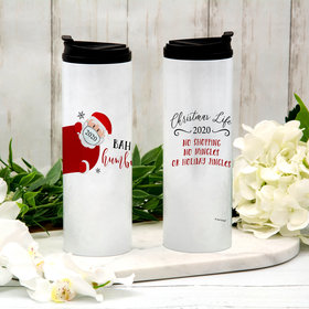 Personalized Bah Humbug Stainless Steel Thermal Tumbler (16oz)