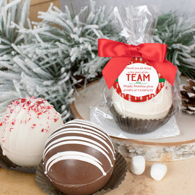 Personalized Christmas Hot Cocoa Bomb Thanks for Being Part of the Team