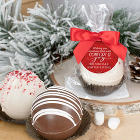 Personalized Christmas Hot Cocoa Bomb Comfort and Joy