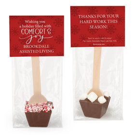 Personalized Christmas Comfort and Joy Hot Chocolate Spoon