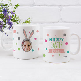 Personalized Hoppy Easter Bunny 11oz Mug