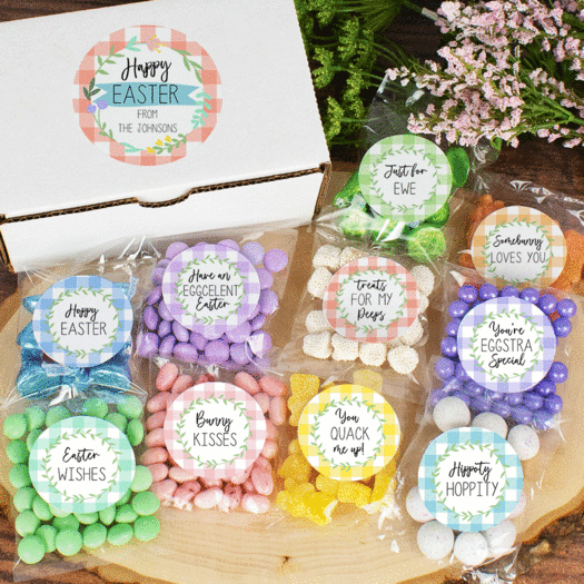 Personalized Easter Puns Candy Gift Box