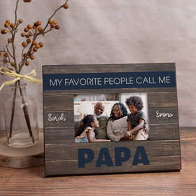 Personalized Picture Frame My Favorite People Call Me Papa
