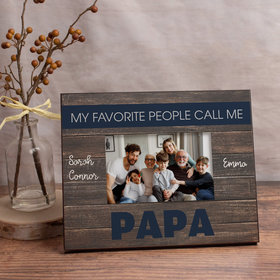 Personalized Picture Frame My Favorite People Call Me Papa (3)