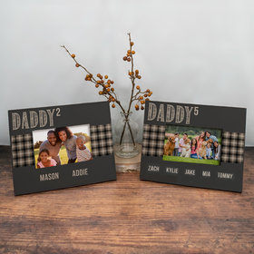 Personalized Picture Frame Daddy's Crew