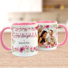 Personalized We Love you Grandma 11oz Empty Mug