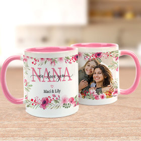 Personalized We Love you Nana 11oz Empty Mug