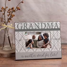 Personalized Picture Frame Grandma is Another Word for Love!