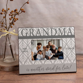 Personalized Picture Frame Grandma is Another Word for Love! (3)