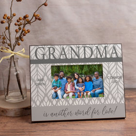 Personalized Picture Frame Grandma is Another Word for Love! (4)