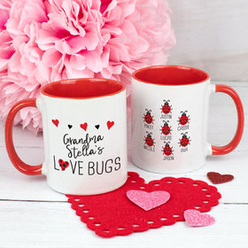 Personalized Seven Love Bugs 11oz Mug