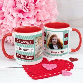 Personalized Our Valentine 11oz Mug