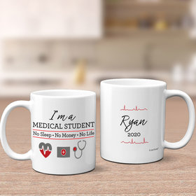 Personalized Med Student 11oz Mug Empty
