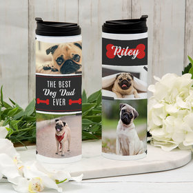 Personalized Best Dog Parent Ever Stainless Steel Thermal Tumbler (16oz)