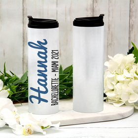 Personalized 16oz Stainless Steel Thermal Tumbler- Name Script