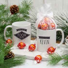 Personalized This is My Zoom Mug 11oz Mug with Lindt Truffles