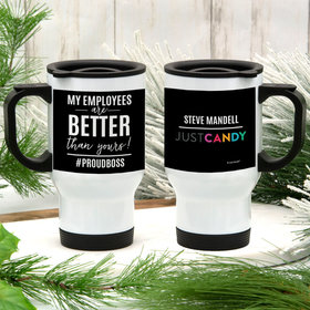 Personalized My Employees Are Better Stainless Steel Travel Mug (14oz)