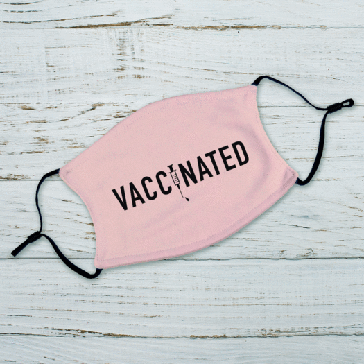 Vaccinated Adult Face Mask