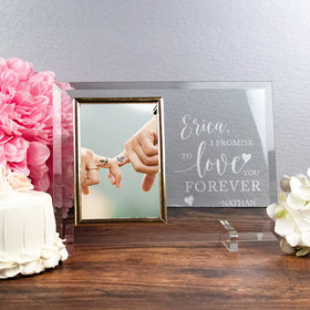 Personalized Picture Frame I Promise to Love You