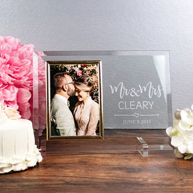 Personalized Picture Frame Mr. & Mrs.