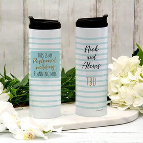 Personalized My Postponed Wedding Stainless Steel Thermal Tumbler (16oz)