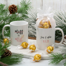 Personalized Miss to Mrs 11oz Mug with Lindt Truffles