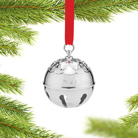 Reed & Barton Silver Plated 2023 Holy Bell Christmas Ornament