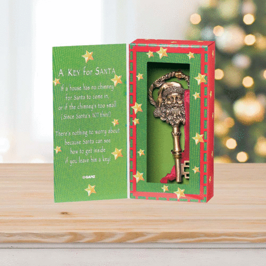 A Key For Santa Christmas Ornament