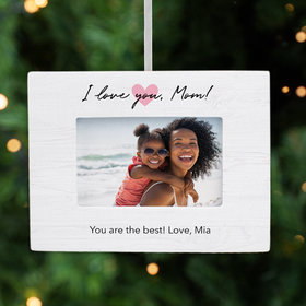 Personalized Mother's Day Picture Frame Photo Ornament