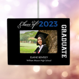 Personalized Graduate Picture Frame Photo Ornament
