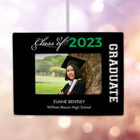 Personalized Graduate Picture Frame Photo Ornament