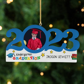Personalized 2023 Dated Kindergarten Graduation Christmas Ornament