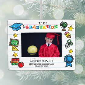 Personalized Kids Graduation Picture Frame Photo Ornament