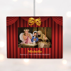 Personalized Theater Picture Frame Photo Ornament