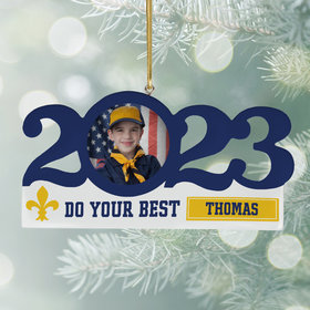 Personalized 2023 Dated Scouts Christmas Ornament