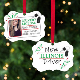 Personalized New Driver Christmas Ornament