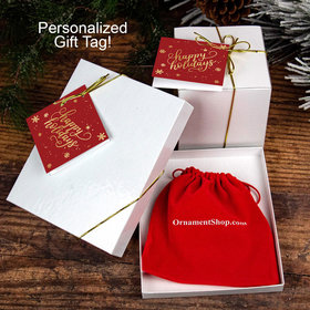Personalized Home is where the Heart is Christmas Ornament