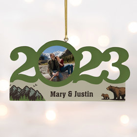 Personalized 2023 Dated National Park Christmas Ornament