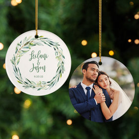Personalized She Said Yes! Christmas Ornament
