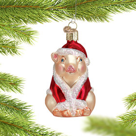 Personalized Christmas Ham Christmas Ornament