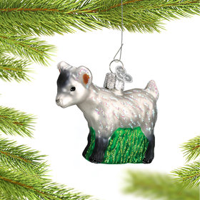Personalized Pygmy Goat Christmas Ornament