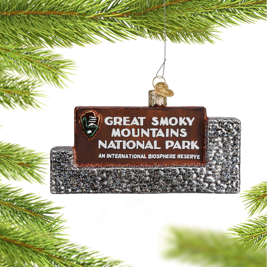 Personalized Great Smoky Mountains National Park Christmas Ornament