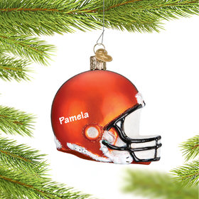 Personalized Cleveland Browns NFL Helmet Christmas Ornament