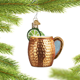 Personalized Moscow Mule Christmas Ornament