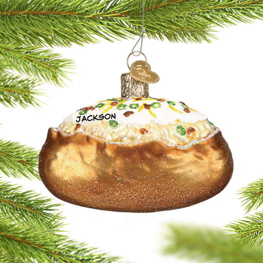 Baked Potato Christmas Ornament