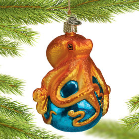 Octopus Christmas Ornament