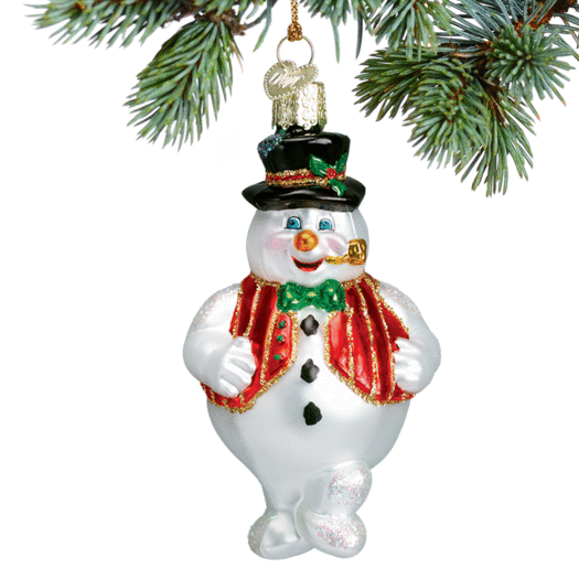 Mr. Frosty Christmas Ornament