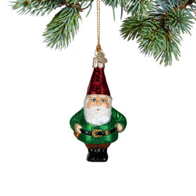 Lawn Gnome Christmas Ornament
