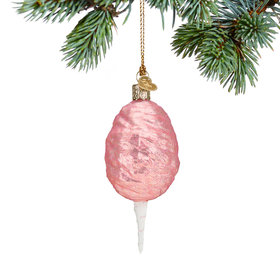 Cotton Candy Christmas Ornament