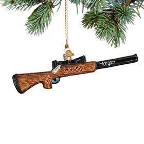 Personalized Shotgun Christmas Ornament